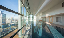 B.Melling - Refurbishment of prestigious 18th-floor residential block gym & swimming pool