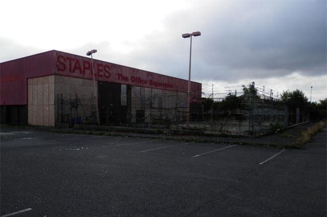 Redevelopment of existing site to create new retail facilities 1