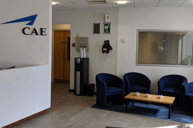 Office & warehouse refurbishment for a bluechip aircraft training facility 1
