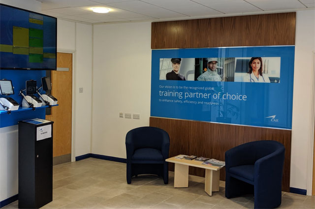 Office & warehouse refurbishment for a bluechip aircraft training facility 2