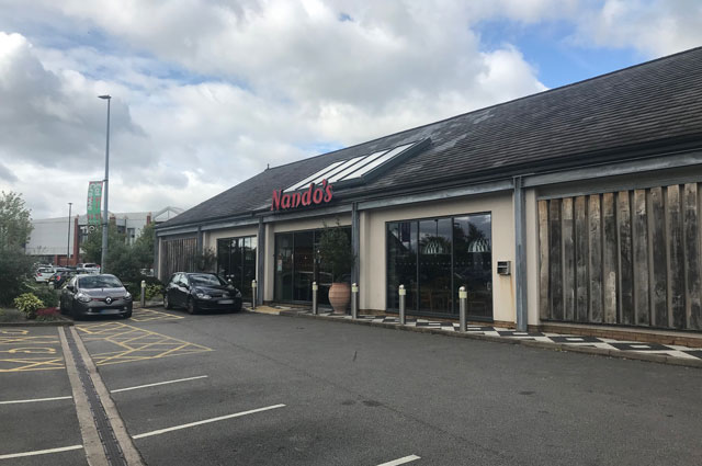 Conversion of existing building to retail restaurant facility 1