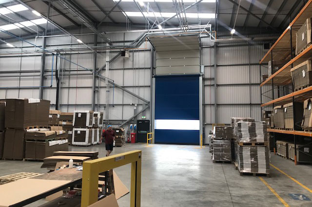 Demolition of existing factory & construction of new purpose built factory & warehouse 20