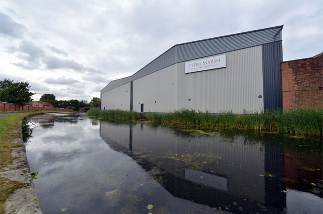 Demolition of existing factory & construction of new purpose built factory & warehouse 3