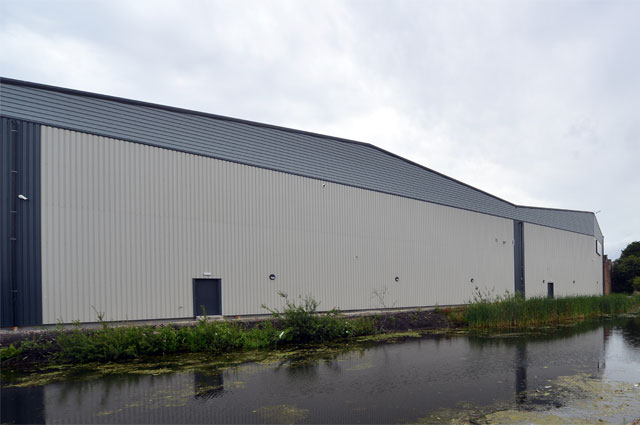 Demolition of existing factory & construction of new purpose built factory & warehouse 4