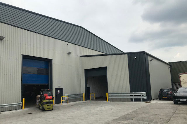 Demolition of existing factory & construction of new purpose built factory & warehouse 5