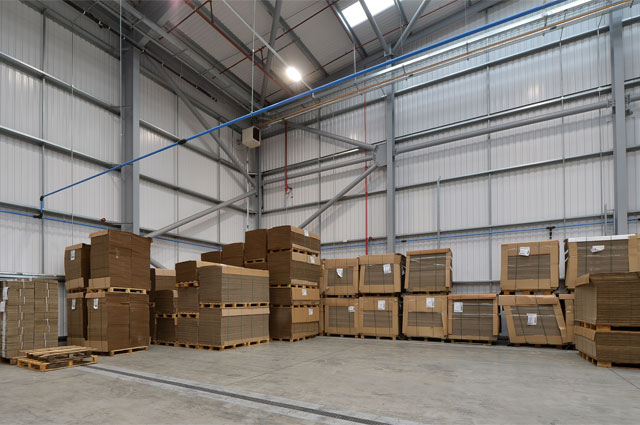 Demolition of existing factory & construction of new purpose built factory & warehouse 9