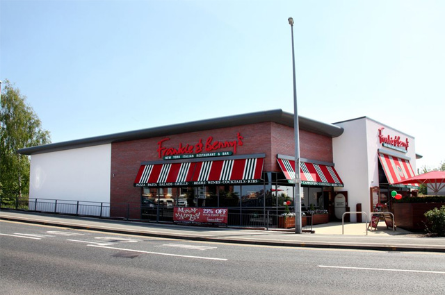 B.Melling - New design & Build Frankie & Benny Restaurant