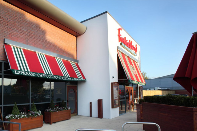 B.Melling - New design & Build Frankie & Benny Restaurant
